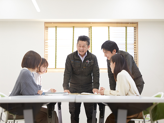 出社・朝礼