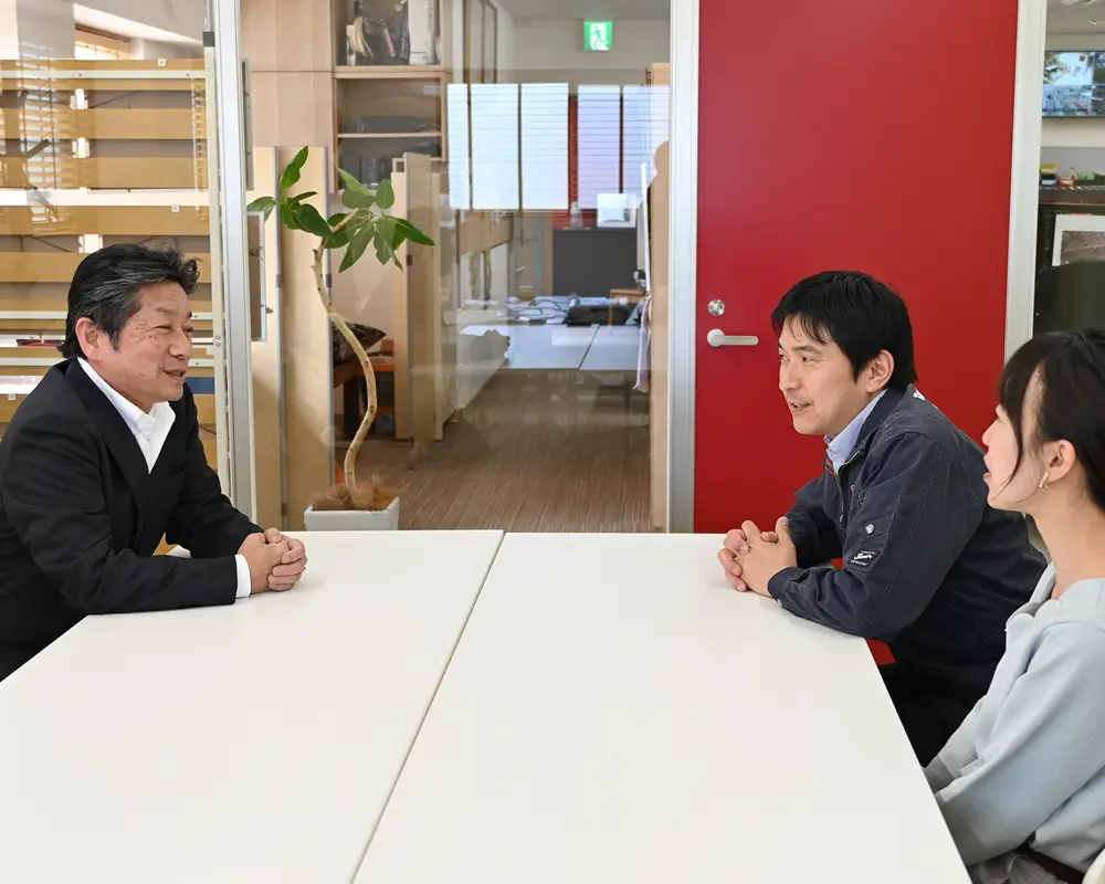 対談の様子