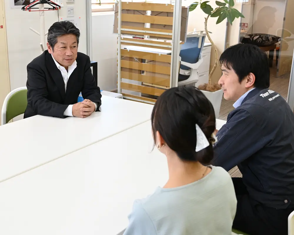 対談の様子