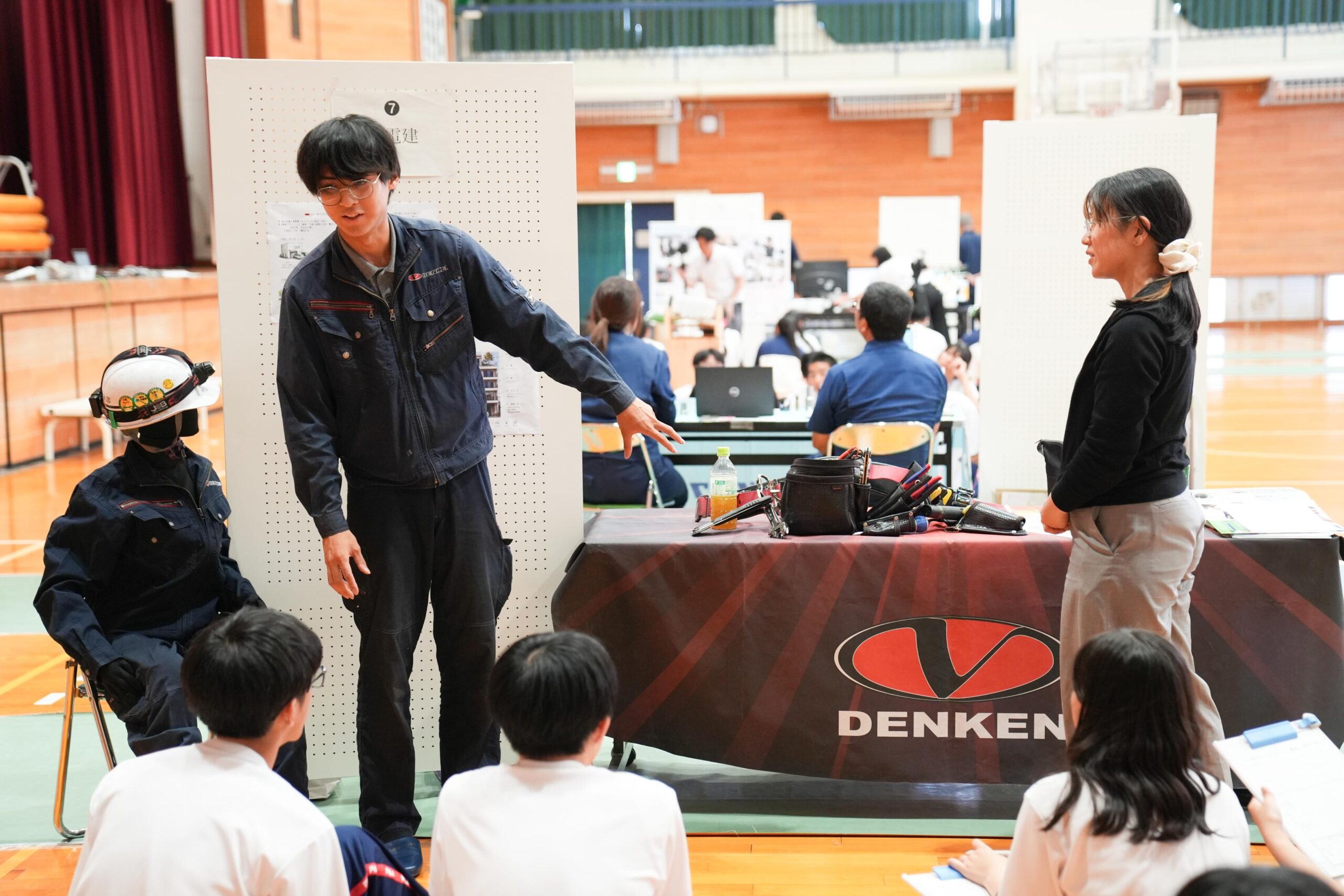 武庫荘総合高等学校にて出前授業